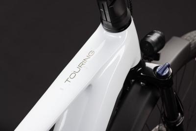 Cube Touring Hybrid ONE 600 metallicwhite'n'chrome Gr&ouml;&szlig;e: 50 cm Produktbild 1