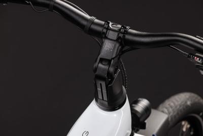 Cube Touring Hybrid ONE 600 metallicwhite'n'chrome Gr&ouml;&szlig;e: Trapeze 46 cm Produktbild 2