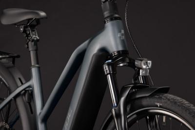 Cube Touring Hybrid Deluxe SLX 800 slabgrey'n'chrome Gr&ouml;&szlig;e: Trapeze 58 cm Produktbild 5