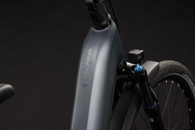Cube Touring Hybrid Deluxe SLX 800 slabgrey'n'chrome Gr&ouml;&szlig;e: Easy Entry 50 cm Produktbild 1
