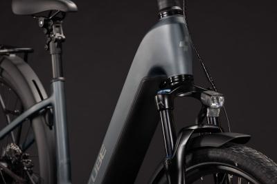 Cube Touring Hybrid Deluxe SLX 800 slabgrey'n'chrome Gr&ouml;&szlig;e: Easy Entry 50 cm Produktbild 5