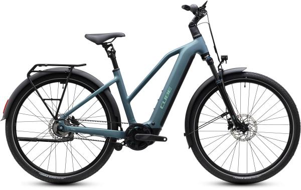 Cube Touring Hybrid Deluxe SLX 800 greengranit'n'green Gr&ouml;&szlig;e: Trapeze 54 cm