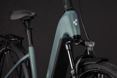 Cube Touring Hybrid Deluxe SLX 800 greengranit'n'green Gr&ouml;&szlig;e: Easy Entry 54 cm Produktbild 5