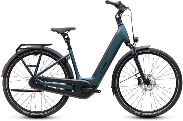Cube Supreme RT Hybrid Comfort EX 600 royalgreen'n'black Gr&ouml;&szlig;e: Easy Entry 42 cm