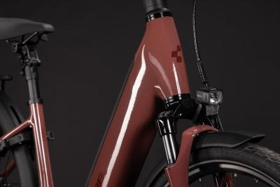 Cube Supreme Hybrid Comfort Pro 600 burgundy'n'claret Gr&ouml;&szlig;e: Easy Entry 58 cm Produktbild 6