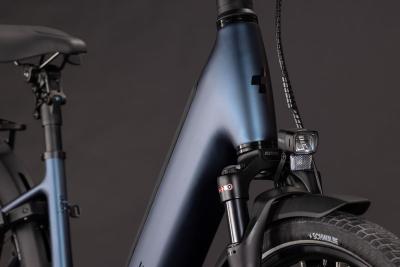 Cube Supreme Hybrid Deluxe ONE 600 navyblack'n'black Gr&ouml;&szlig;e: Easy Entry 42 cm Produktbild 6