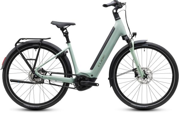 Cube Supreme Hybrid Deluxe ONE 600 aloegreen'n'reflex Gr&ouml;&szlig;e: Easy Entry 54 cm