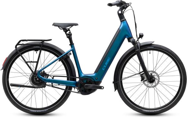 Cube Supreme Hybrid Deluxe Pro 600 nebula'n'blue Gr&ouml;&szlig;e: Easy Entry 54 cm