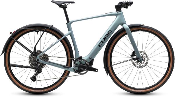 Cube Nulane Hybrid C:62 Race 400X FE seagrey'n'black Gr&ouml;&szlig;e: S