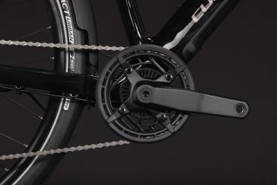 Cube Editor Hybrid ONE 360 FE black'n'irongrey Gr&ouml;&szlig;e: Trapeze 54 cm Produktbild 2