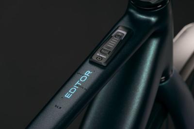 Cube Editor Hybrid SLX 400X FE glitterteal'n'black Gr&ouml;&szlig;e: 54 cm Produktbild 2
