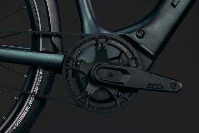 Cube Editor Hybrid SLX 400X FE glitterteal'n'black Gr&ouml;&szlig;e: 58 cm Produktbild 3
