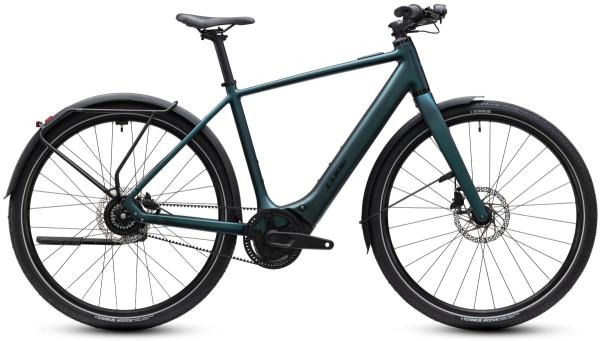 Cube Editor Hybrid SLX 400X FE glitterteal'n'black Gr&ouml;&szlig;e: 62 cm