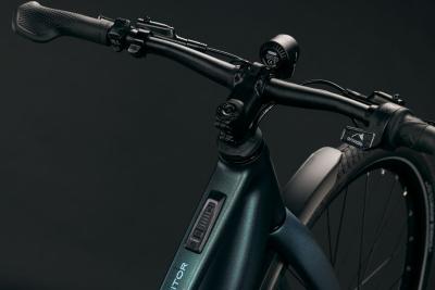 Cube Editor Hybrid SLX 400X FE glitterteal'n'black Gr&ouml;&szlig;e: Trapeze 50 cm Produktbild 1