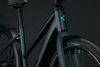 Cube Editor Hybrid SLX 400X FE glitterteal'n'black Gr&ouml;&szlig;e: Trapeze 50 cm Produktbild 5