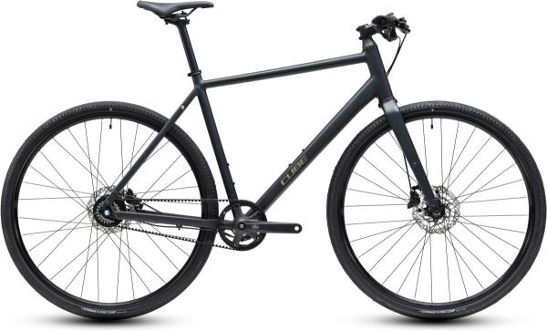 Cube Nulane Deluxe EXC grey'n'chrome Gr&ouml;&szlig;e: L