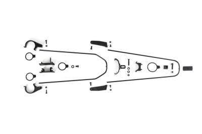ACID Schutzblechset MTB 60 mit Streben 1.0 Produktbild 4