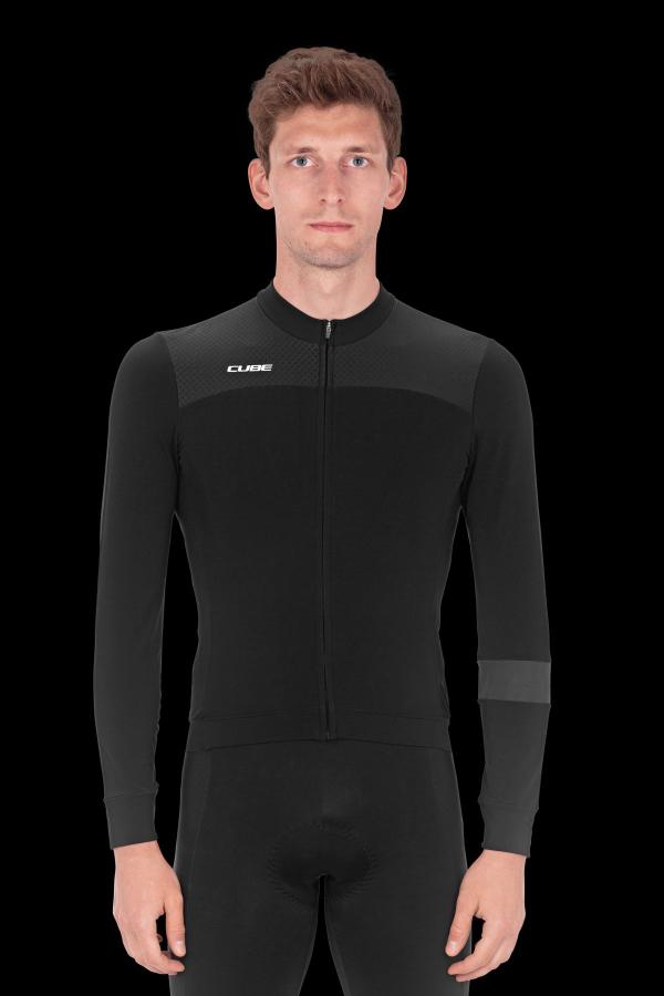 CUBE BLACKLINE Trikot langarm Gr&ouml;&szlig;e: M