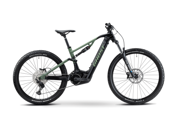 GHOST E-ASX 130 Essential black/light kaki - matt M