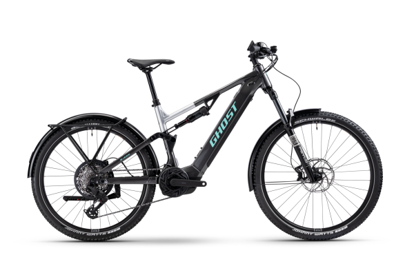 GHOST E-ASX UNIVERSAL EQ blazing black/misty gray - glossy M