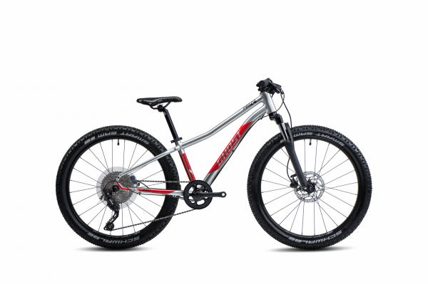 GHOST KATO 24 PRO rainbow silver/riot red - glossy