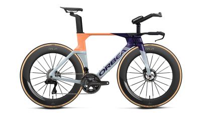 Orbea ORDU M10iLTD UCI M-L Halo Silver - Tanzanite C. View - Orange Cloud (Gloss) Produktbild 1