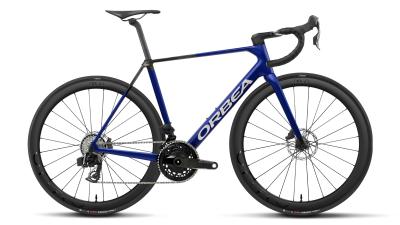 Orbea ORCA M21eTEAM 53 Cobalt Blue - Carbon Raw (Matt) Produktbild 1