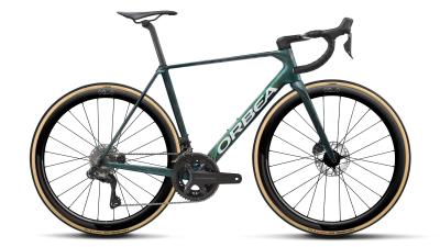 Orbea ORCA M20iLTD PWR 60 Escape Green - Carbon View Matt Produktbild 1
