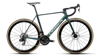Orbea ORCA M21eLTD PWR 57 Escape Green - Carbon View Matt Produktbild 1