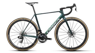 Orbea ORCA M11eLTD PWR 49 Escape Green - Carbon View Matt Produktbild 1