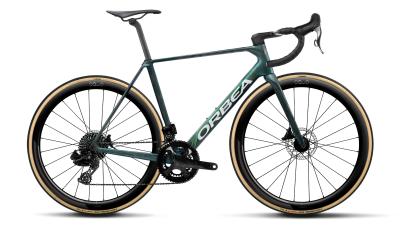 Orbea ORCA M22LTD PWR 49 Escape Green - Carbon View Matt Produktbild 1