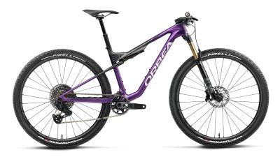 Orbea OIZ M-TEAM AXS M Royal Plum - Diamond Black Carbon View (Matt) Produktbild 1