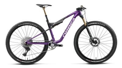 Orbea OIZ M-TEAM FACTORY L Royal Plum - Diamond Black Carbon View (Matt) Produktbild 1
