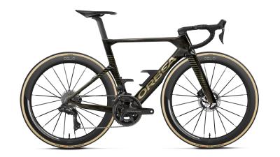 Orbea ORCA AERO M10iLTD PWR 49 Magic Gold C. View - Titanium (Gloss) Produktbild 1