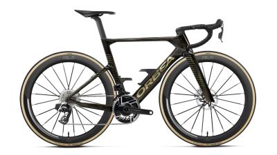 Orbea ORCA AERO M11eLTD PWR 49 Magic Gold C. View - Titanium (Gloss) Produktbild 1