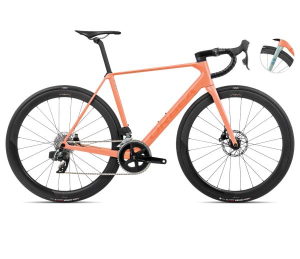 Orbea ORCA M31eLTD PWR 60 Orange Cloud (Matt) - Stone Blue (Matt-Gloss)
