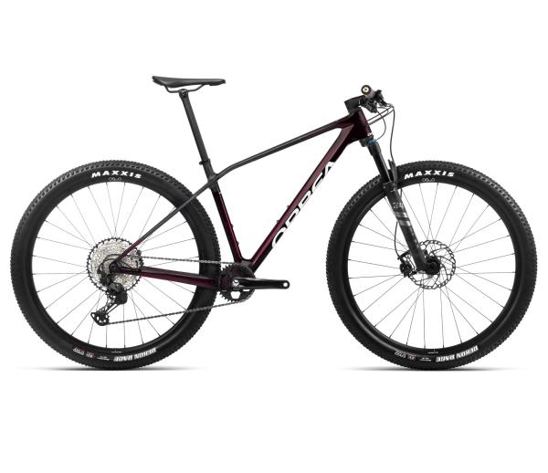 Orbea ALMA M-ELITE XL Wine Red Carbon View (Gloss) - Carbon Raw (Matt)