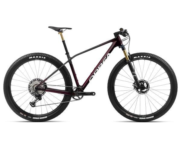 Orbea ALMA M-TEAM XL Wine Red Carbon View (Gloss) - Carbon Raw (Matt)