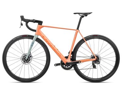 Orbea ORCA M11eLTD PWR 49 Orange Cloud (Matt) - Stone Blue (Matt-Gloss) Produktbild 1