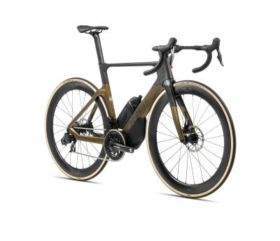 Orbea ORCA AERO M11eLTD 53 Olive Green (Gloss) - Carbon Raw (Matt) Produktbild 1