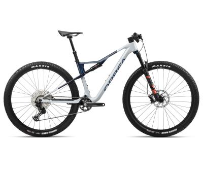 Orbea OIZ M30 L Halo Silver-Blue Carbon View (Gloss) Produktbild 1