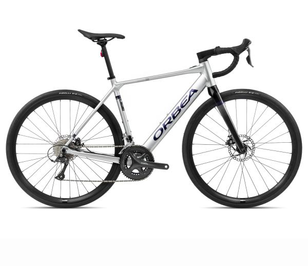 Orbea GAIN D50 20mph L Metallic Silver (Matt) - Black (Gloss)