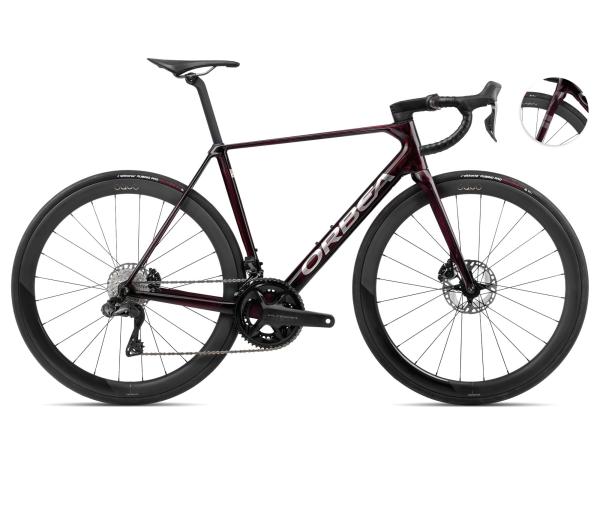 Orbea ORCA M20iLTD 53 Wine Red-Titanium (Gloss)