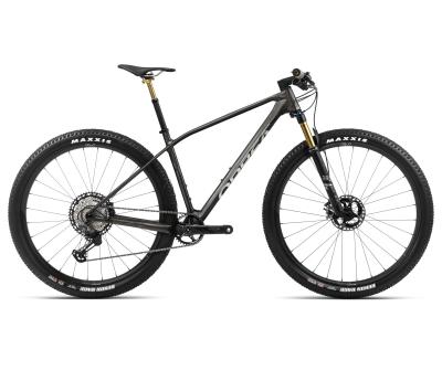 Orbea ALMA M-TEAM XL Infinity Green Carbon View - Titanium (Matt) Produktbild 3