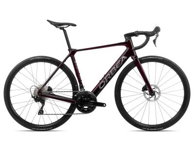 Orbea GAIN M30 M Wine Red Carbon View - Titanium (Gloss) Produktbild 1