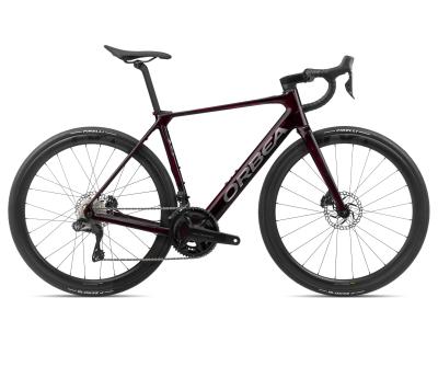 Orbea GAIN M20i XXL Wine Red Carbon View - Titanium (Gloss) Produktbild 1