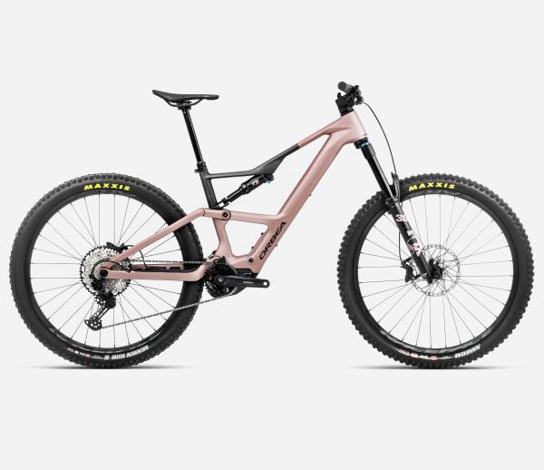 Orbea RISE LT M-TEAM 420W S Desert Rose - Carbon Raw Matt
