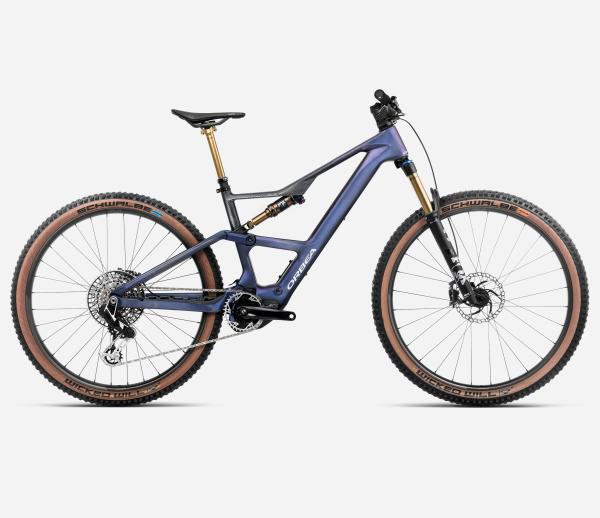 Orbea RISE SL M-LTD 630W M Tanzanite Carbon View - Carbon Raw Matt