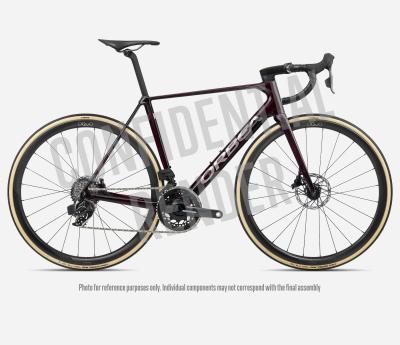Orbea ORCA M21eLTD PWR 51 Wine Red Carbon View - Titanium (Gloss) Produktbild 3