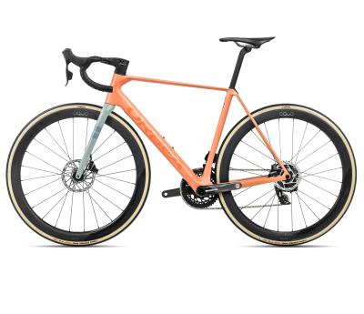 Orbea ORCA M21eLTD PWR 55 Orange Cloud (Matt) - Stone Blue (Matt-Gloss) Produktbild 1